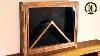 I Built This Stunning Walnut Shadow Box Display Case For A Retiring Military Veteran