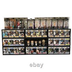 IN BOX 12 Single Row Display Cases for Funko Pops, White Cardboard Shelf