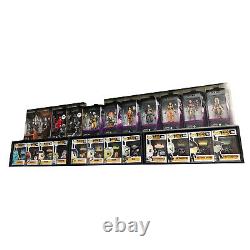 IN BOX 12 Single Row Display Cases for Funko Pops, White Cardboard Shelf