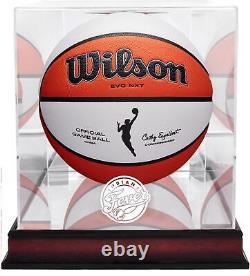 Indiana Fever Mahogany Basketball Display Case