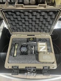Invicta 6051 Men's Swiss Subaqua Venom Watch With Combat Patch Case And More