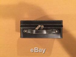 Invicta Black Leather Display Case 8 Slot Collectors Box