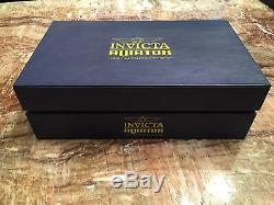 Invicta Blue Display Case 10-slot Aviator collector's Box