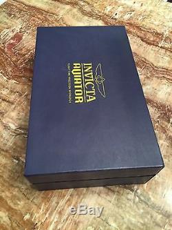 Invicta Blue Display Case 10-slot Aviator collector's Box