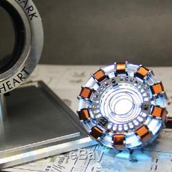 Iron Man Tony Stark MK1 Arc Reactor USB Powered Remote Control Display Box New