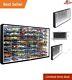 JACKCUBE Design Hot Wheels Display Case 56 Compartments Wall Mount Black