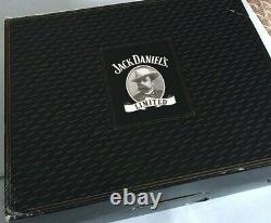 Jack Daniel's Gold Medal Wood Display Shadow Box Glass Topped Case NO Medals New