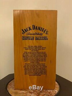 Jack Daniel's Old # 1 Brand Single Barrel Wooden Display Box (Brand New)