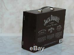 Jack Daniels wood box case display Family Fine Whiskeys mirror empty used rare