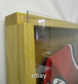 Jersey Shadow Box, Jersey Display Case Black, Cherry, or Golden Oak