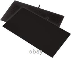 Jewelry Display Case Carrying 12 Trays 12 Black Velvet Pads Inserts Organizer