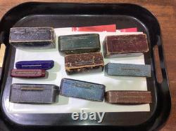 Job Lots 10 Antique/edwardian/victorian Watch Boxes Etc Jewellery Display Cases
