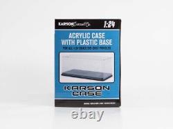 Karson Diecast (12 PACK) 124 Scale Stackable Acrylic Display Cases KDC20001