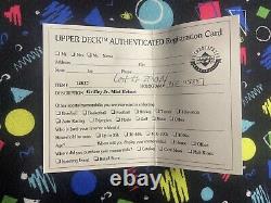Ken Griffey Jr. Mariners Signed Helmet Upper Deck UDA COA with Box & Display Case
