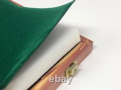 Knife Display Case Arrowheads 24 x 18 x 3 Cedar Green Solid Wood USA Shadow Box