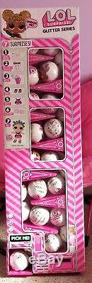 L. O. L Surprise Doll Glitter Series Full Case 25 LOL Balls With Display Box