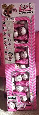 L. O. L Surprise Doll Glitter Series Full Case 25 LOL Balls With Display Box