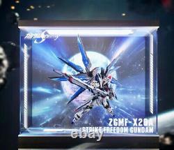 LED Display Case Box For Metal Build Gundam Seed Freedom Gundam figure Style (A)