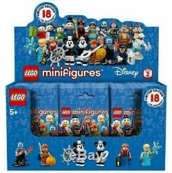 LEGO Disney Series 2 Minifigures Display Box Case with 24 SEALED Packs 71024