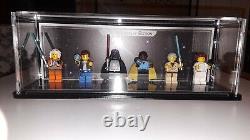 LEGO Star Wars 20th Ann Minifigures Darth Vader, Lando, Solo, Obi Wan with Case