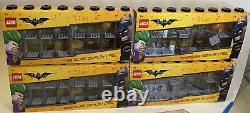 LEGO THE BATMAN MOVIE MINIFIGURE #4066 Mini figure Display Cases ALL 4 OF THEM