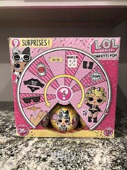 LOL SURPRISE CONFETTI POP SERIES 3 WAVE 2 (18 FULL CASE WithDISPLAY BOX) SEE PICS