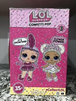 LOL SURPRISE CONFETTI POP SERIES 3 WAVE 2 (18 FULL CASE WithDISPLAY BOX) SEE PICS