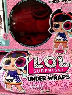 LOL Surprise Doll Eye Spy Series 4 Under Wraps Full Case Box Display 12 Capsules