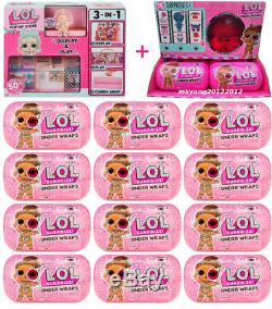 LOL Surprise Dolls Under Wraps Full Case 12 Balls With Display Box + PopUp Store