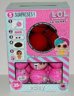 LOL Surprise LIL Sisters Series 4 Eye Spy Full Case of 24 & Retail Display Box
