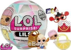 LOL Surprise LILS Glitter Globe Winter Disco Full Case 16 Brand New Display Box