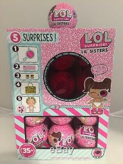 LOL Surprise Series 4 Wave 1 Eye Spy LIL SISTERS Full 24 Case LOL + Display Box