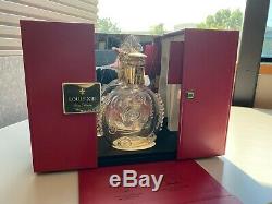 LOUIS XIII Remy Martin Decanter Baccarat Crystal Empty Bottle Box Display Case