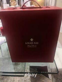 LOUIS XIII Remy Martin Decanter Baccarat Crystal bottle and Box Display Case