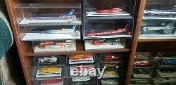 Land speed model car collection diecast resin Display cases, some original boxes