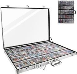 Large 34x22 Tabletop Aluminum Display Case with Locks Secure Your Treasures