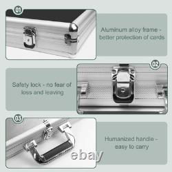Large 34x22 Tabletop Aluminum Display Case with Locks Secure Your Treasures