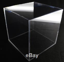 Large Acrylic Display Box Collectible Display Case Clear Store Display 18x18x18