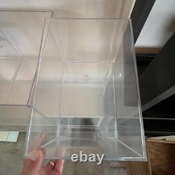 Large Acrylic Display Case 10x10x16 inch for Collectibles, Sturdy Clear 4