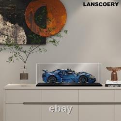 Large Acrylic Display Case, 19.7x9.8x11.8 in, Upgraded Thickened UV-Resistant