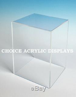 Large Box Case Acrylic Cube Display Large Collectible Cover Box Stand