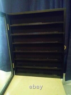 Large Cabinet Display Case For LEGO Minifigure Collectors. Holds 100+ Minifigs