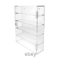 Large Clear Dustproof Showcases Box for Collectible Toy and Home Decoration