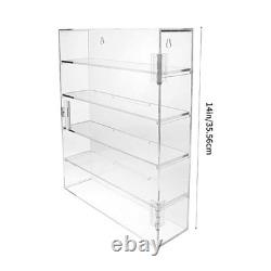 Large Clear Dustproof Showcases Box for Collectible Toy and Home Decoration
