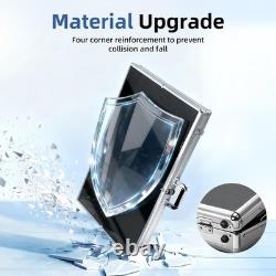 Large Portable Card Show Display Case 34x22 Aluminum Lockable Acrylic Side Large Portable Card Show Display Case 34x22 Aluminum Lockable Acrylic Side