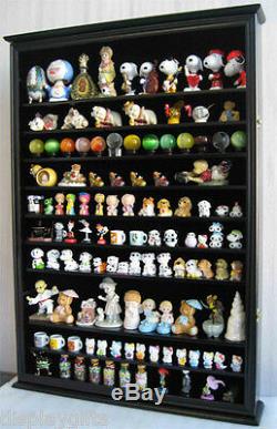 Large Wall Display Case Shadow Box Cabinet for collectibles, Hinged door, CDSC16