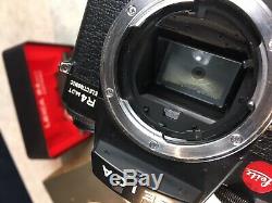 Leica R4 MOT Electronic 35mm Film SLR Camera Body c/w Manual, Display Case & Box