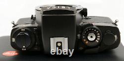 Leica R4 MOT Electronic 35mm Film SLR Camera Body c/w Straps, Display Case & Box