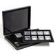 Lighthouse New Black Coin Presentation Display Box 3 Trays Luxury Case 24 Slabs
