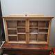 Longaberger Collectors Club Display Case Cabinet WithMounting Board